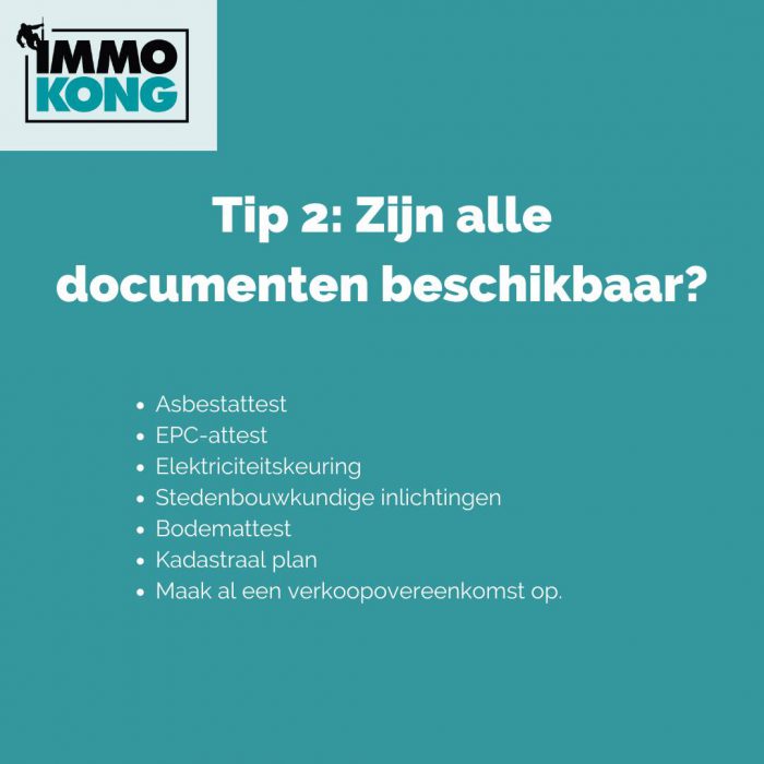 Immo Kong – Verkooptip 2Immo Kong